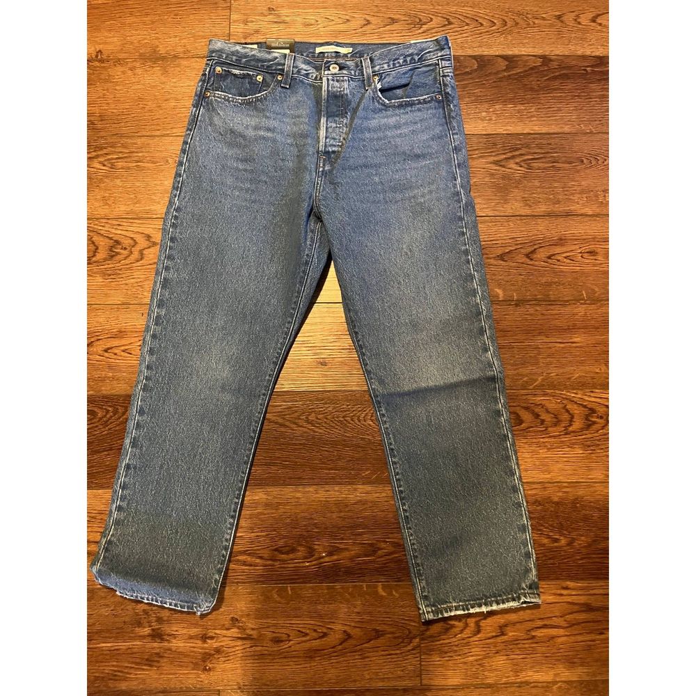 NWT Levi's Wedgie Straight High Rise Jeans 32x28